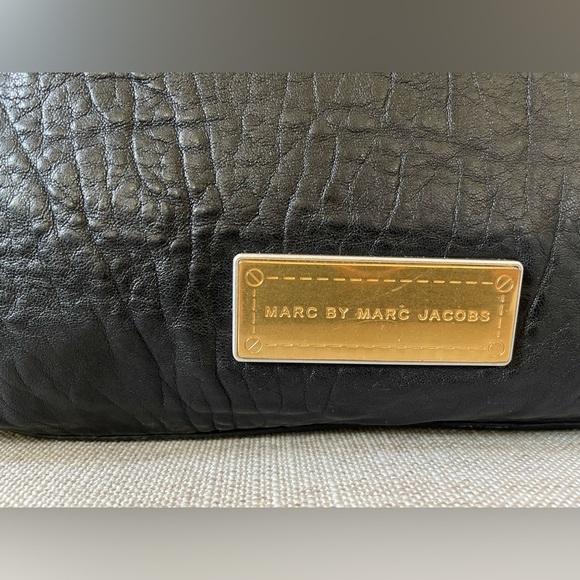 Marc by Marc Jacobs Washed Up Lauren Black Satchel Bag - Picture 2 of 14